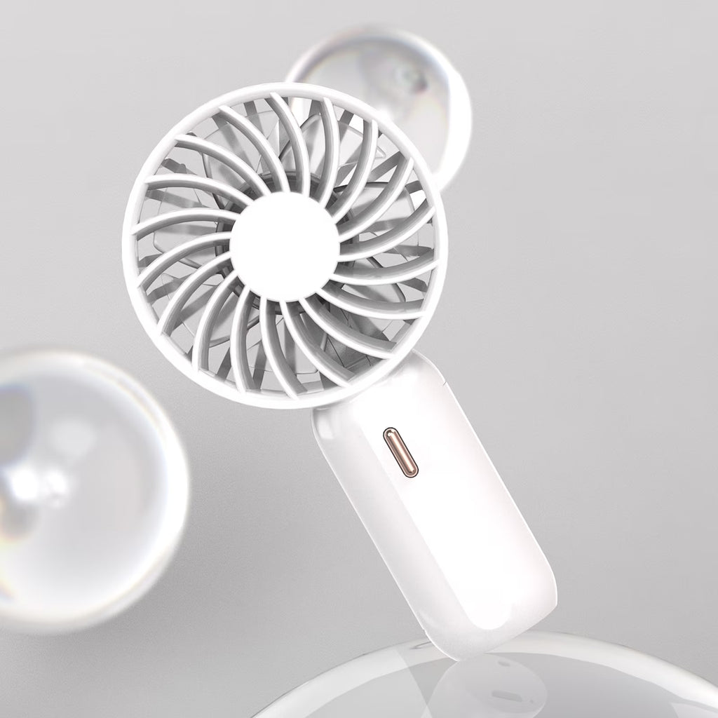 RUXAN Portable Pocket Fan with USB Rechargeable Battery 3 Speed Handheld Fan Lanyard Personal Desk Table Fan for Daily,Travel, Outdoors, Hiking, Camping