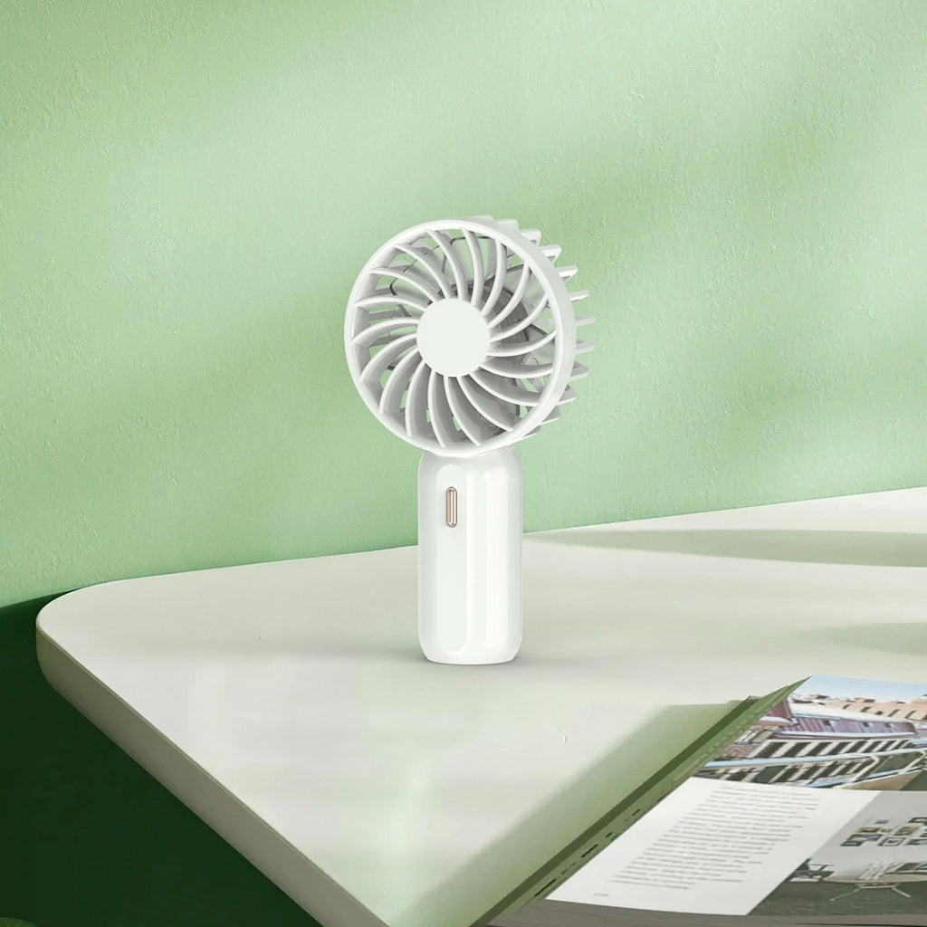 RUXAN Portable Pocket Fan with USB Rechargeable Battery 3 Speed Handheld Fan Lanyard Personal Desk Table Fan for Daily,Travel, Outdoors, Hiking, Camping