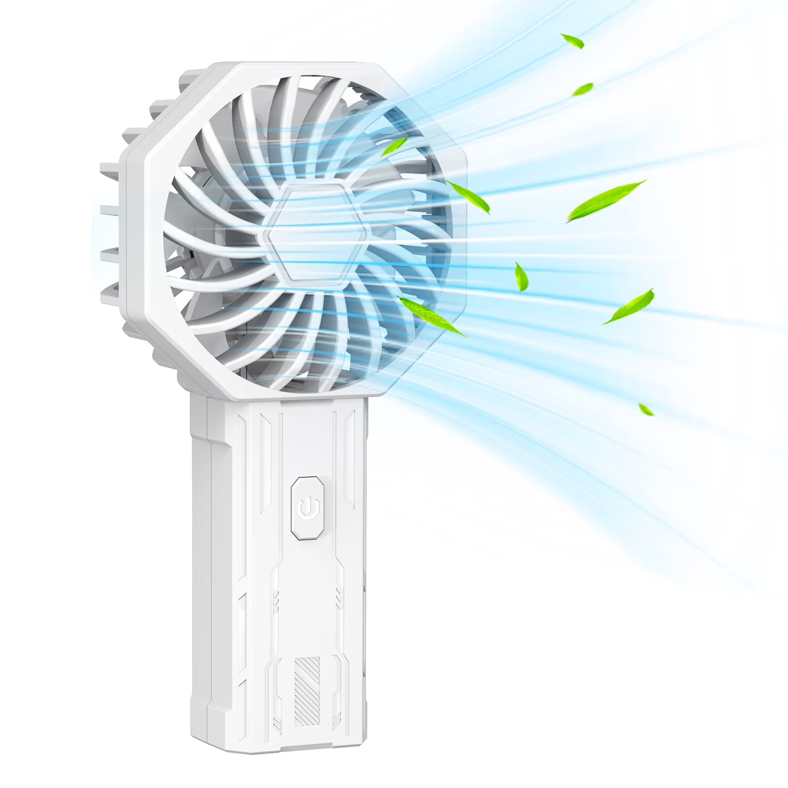 RUXAN Small Fan Handheld, Battery Operated Fan, Rechargeable Mini Personal Fan for Outdoor,Home,Travel