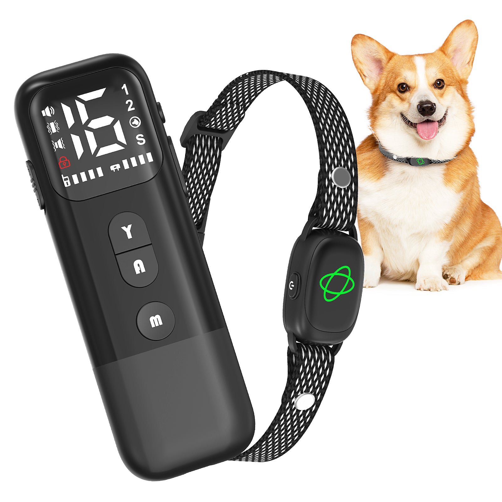 Jewyow 2-in-1 Dog Bark Collar with Remote & Auto Mode – 2600FT Electric Training Collar, IP67 Waterproof for Small Medium Large Dogs