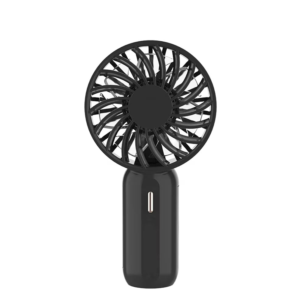 RUXAN Portable Pocket Fan with USB Rechargeable Battery 3 Speed Handheld Fan Lanyard Personal Desk Table Fan for Daily,Travel, Outdoors, Hiking, Camping