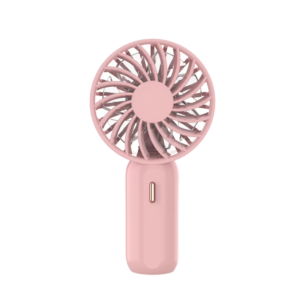 RUXAN Portable Pocket Fan with USB Rechargeable Battery 3 Speed Handheld Fan Lanyard Personal Desk Table Fan for Daily,Travel, Outdoors, Hiking, Camping